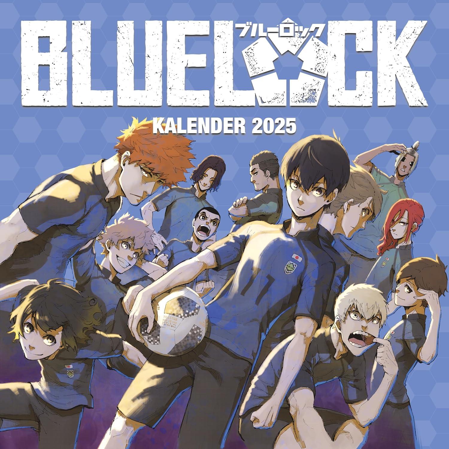 Manga Passion Crunchyroll veröffentlicht „Blue Lock“Wandkalender für