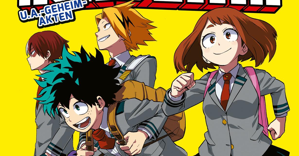 Light-Novel-Lizenz: „My Hero Academia: U.A.-Geheimakten“ erscheint bei Carlsen Manga! auf Deutsch